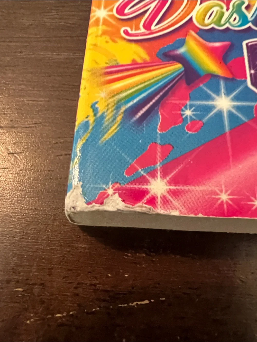 VTG Lisa Frank Notebook & 2019 Activity Book Lot Dash Dazzle Unicorn Rainbow